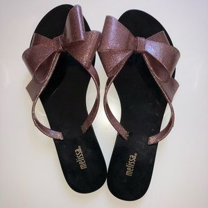 MELISSA Jelly sandals with bow